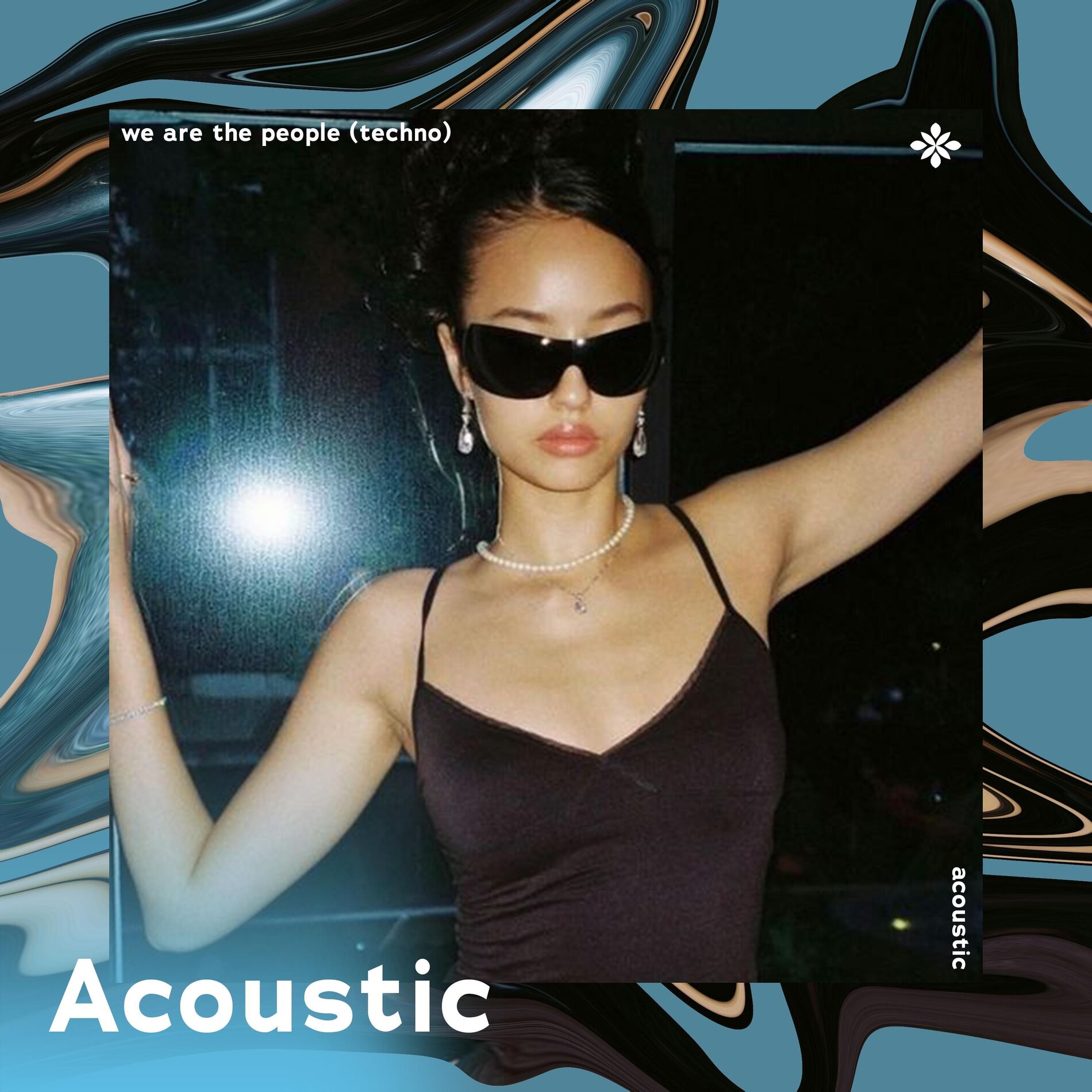 Album cover of we are the people (techno version) - acoustic