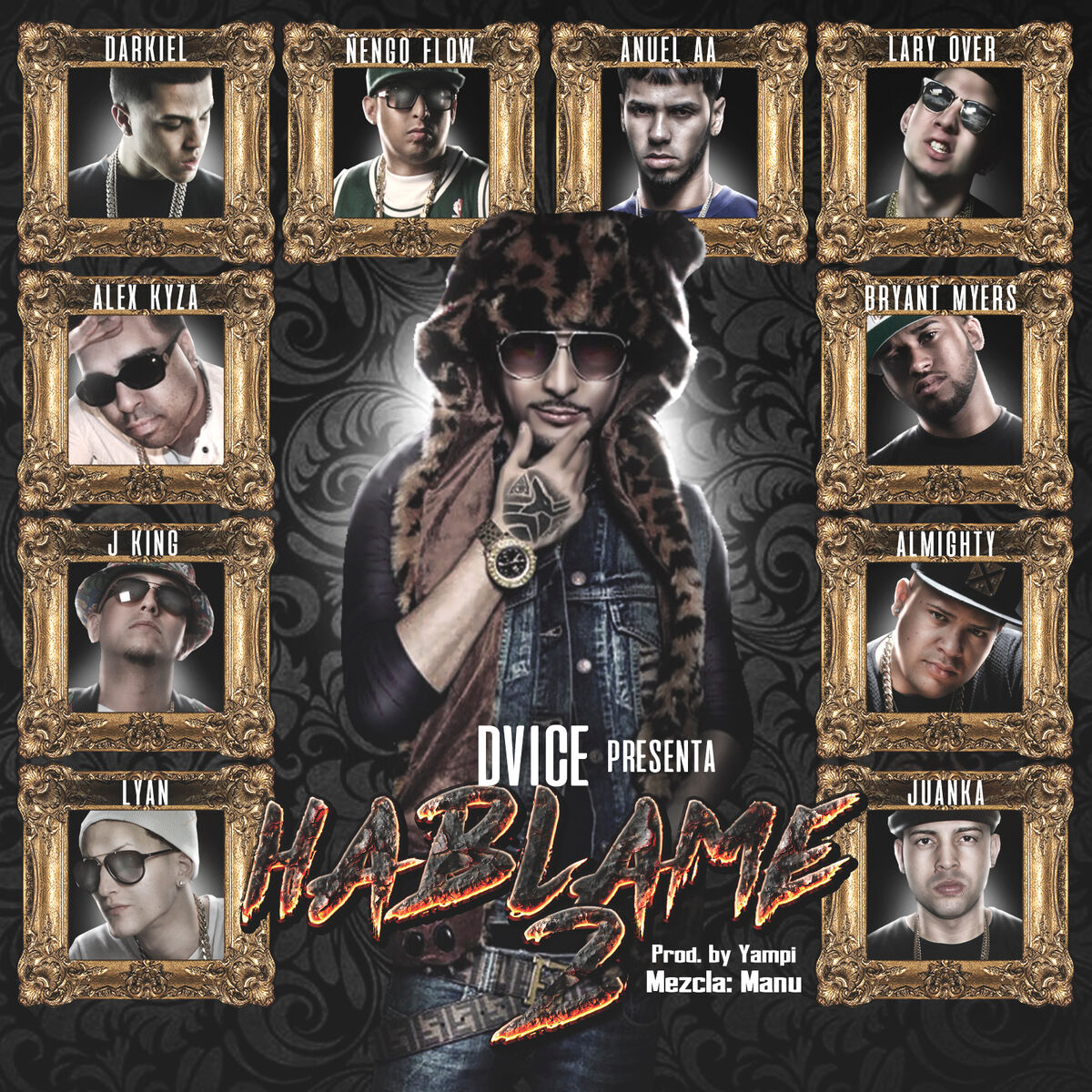 Album cover of Hablame 2 (feat. Alex Kyza, Darkiel, Ñengo Flow, Anuel AA, Bryant Myers, Lary Over, Almighty & Juanka)