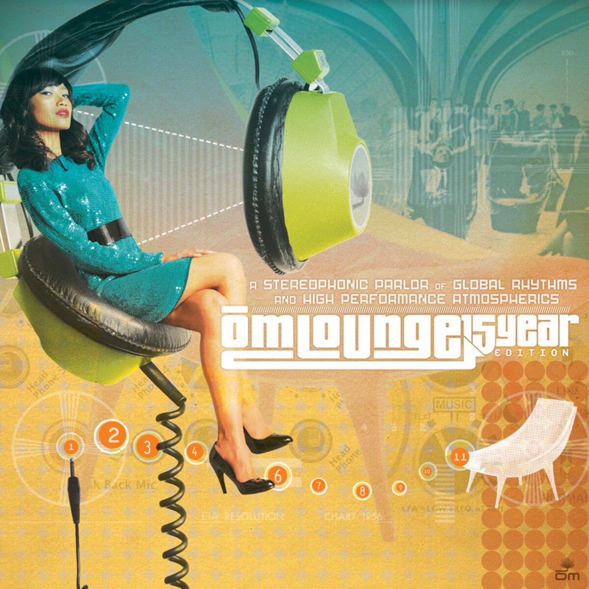 Album cover of Om Lounge (15 Year Anniversary Edition)