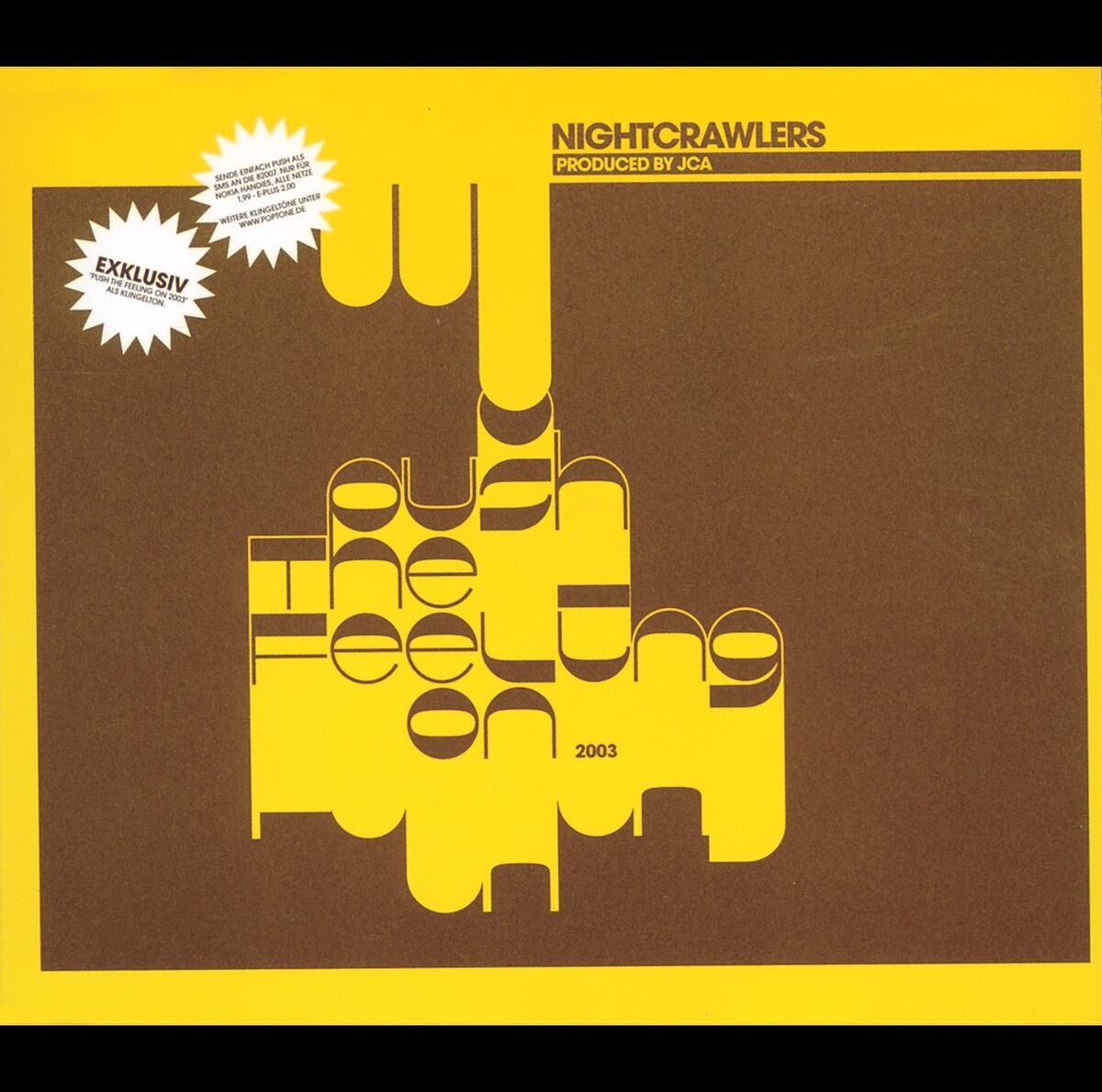 Album cover of Push The Feeling On 2003