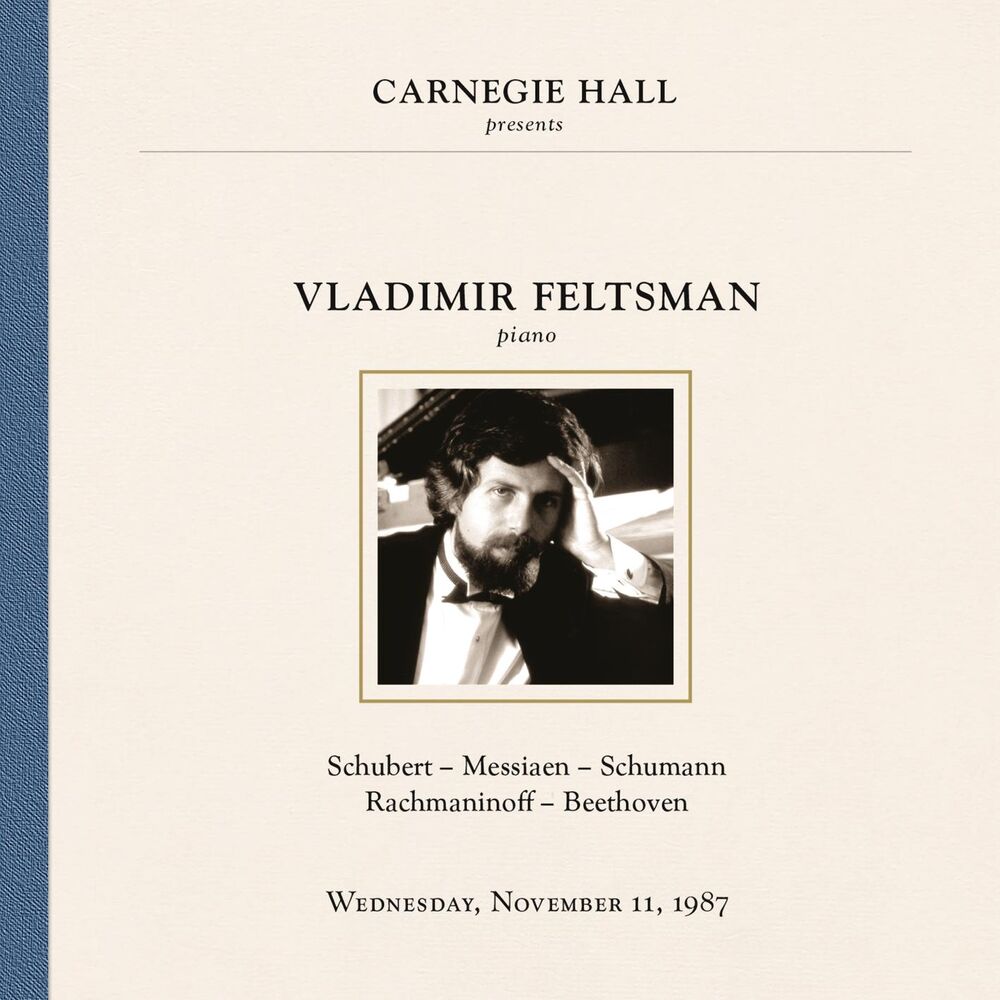 Picture of Vladimir Feltsman at Carnegie Hall, New York City, November 11, 1987