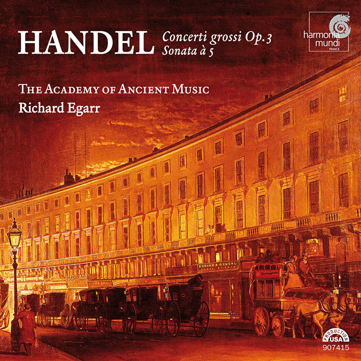 Album cover of Handel: Concerti grossi, Op. 3