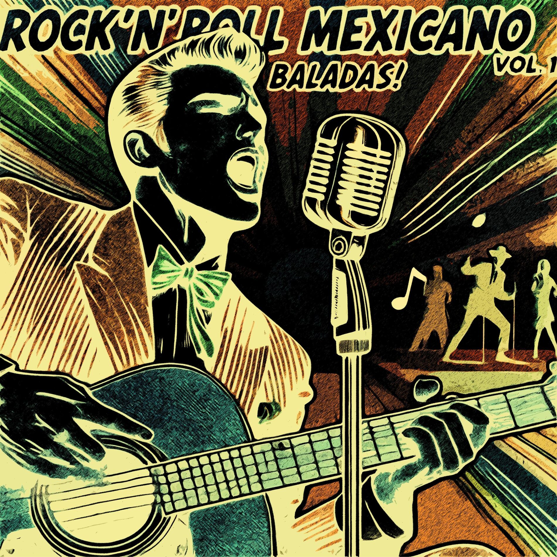 Album cover of Rock'n'Roll Mexicano, Baladas!, Vol. 1