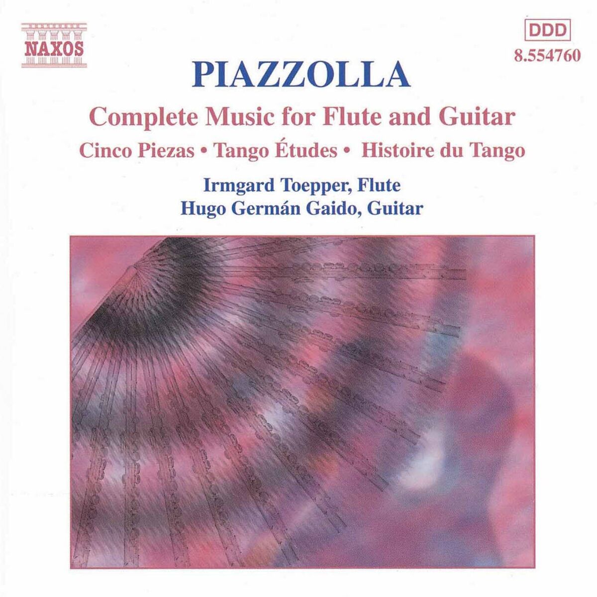 Album cover of Piazzolla: Complete Music for Flute & Guitar