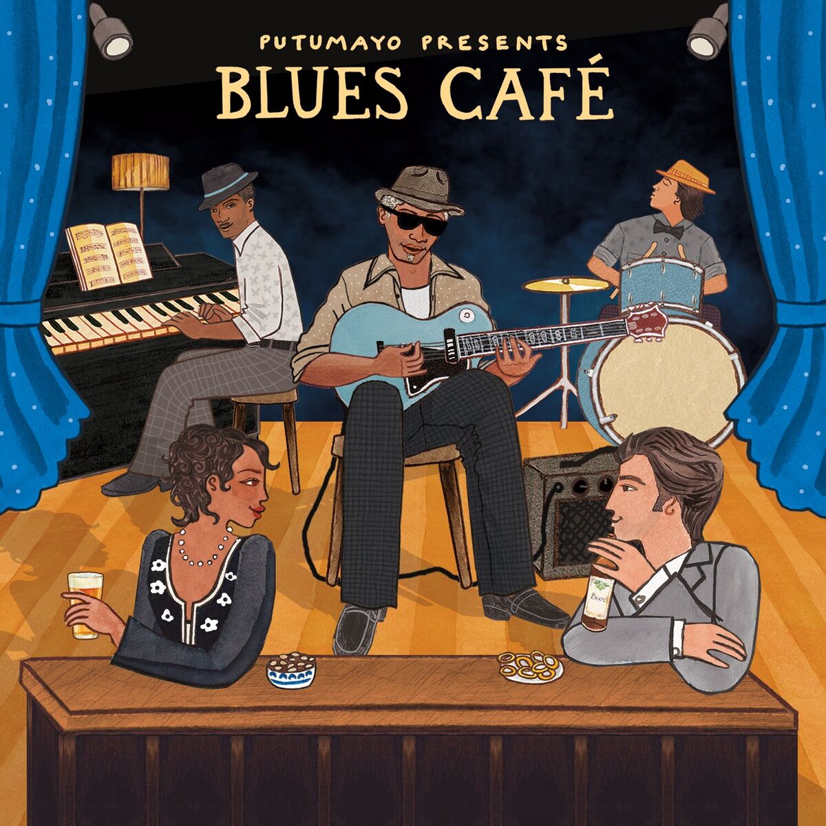 Album cover of Putumayo Presents Blues Café