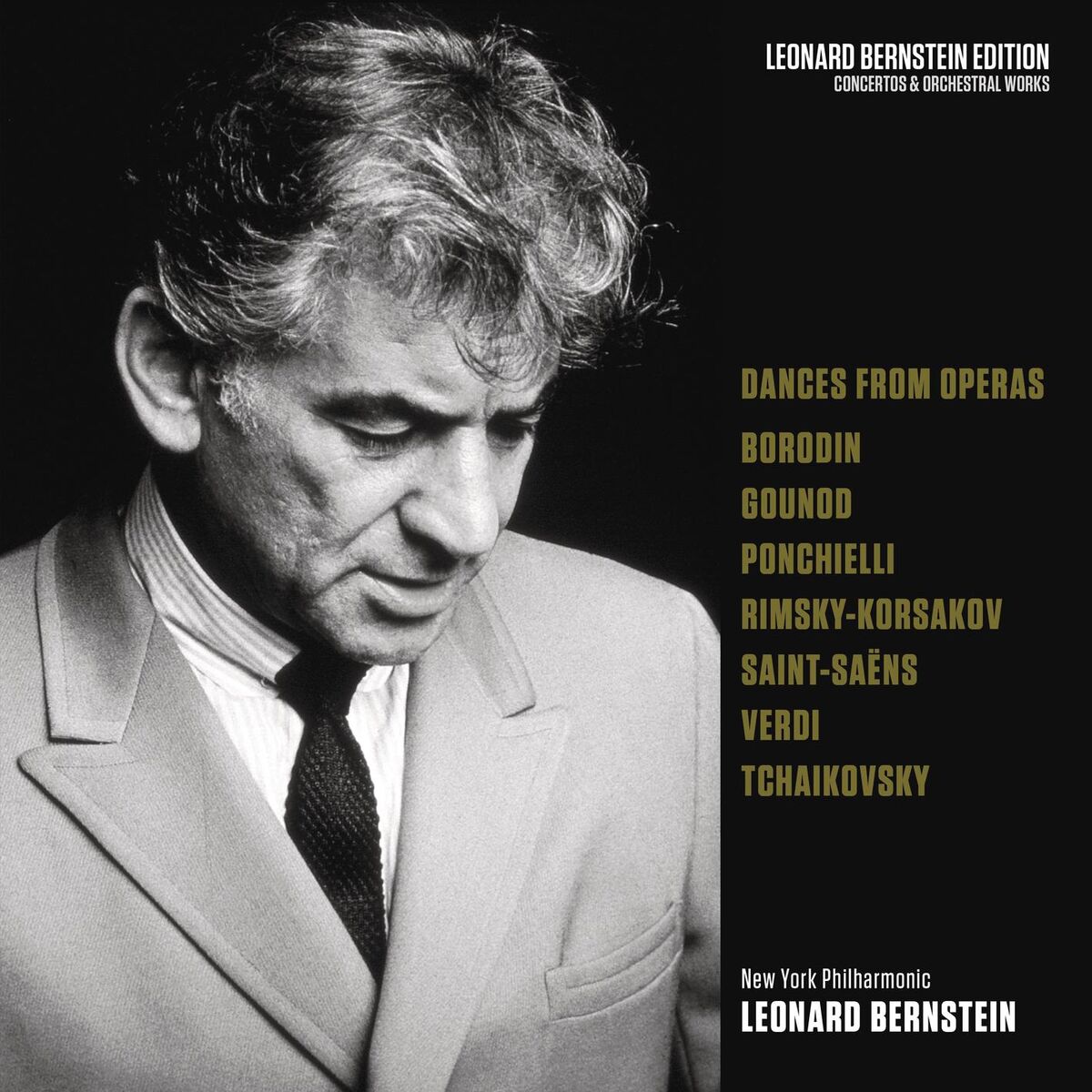 Album cover of Bernstein Conducts Dances from Operas