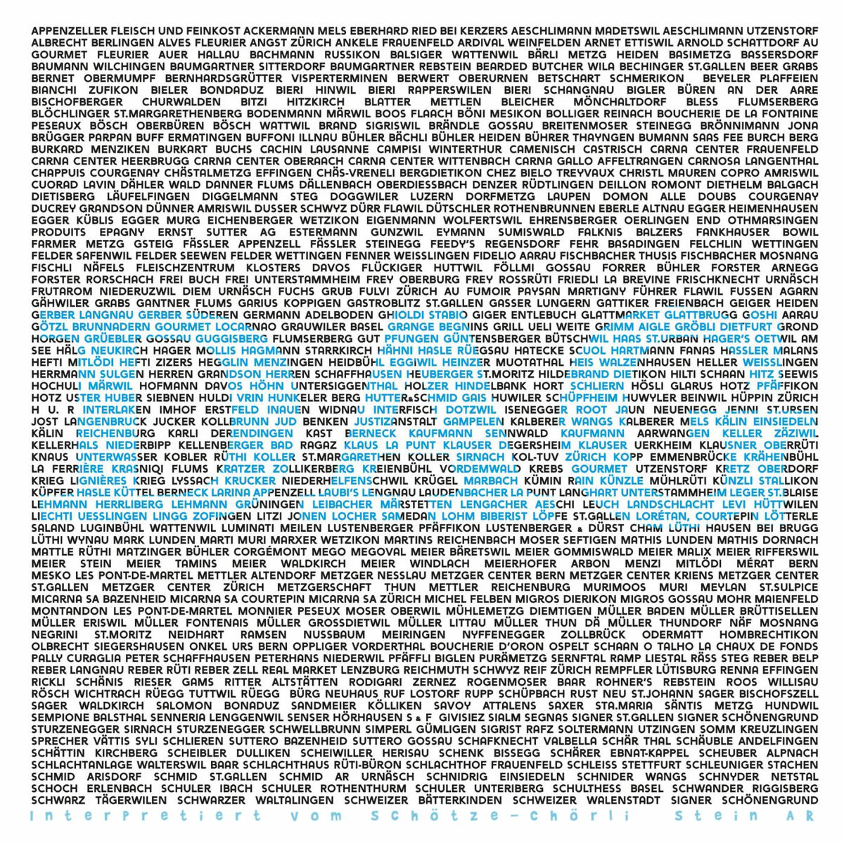 Album cover of Metzgerlied