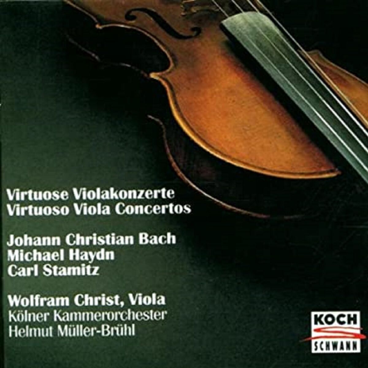 Album cover of Concerto for Viola and Strings in the Style of Johann Christian Bach in C Minor: I. Allegro molto ma maestoso