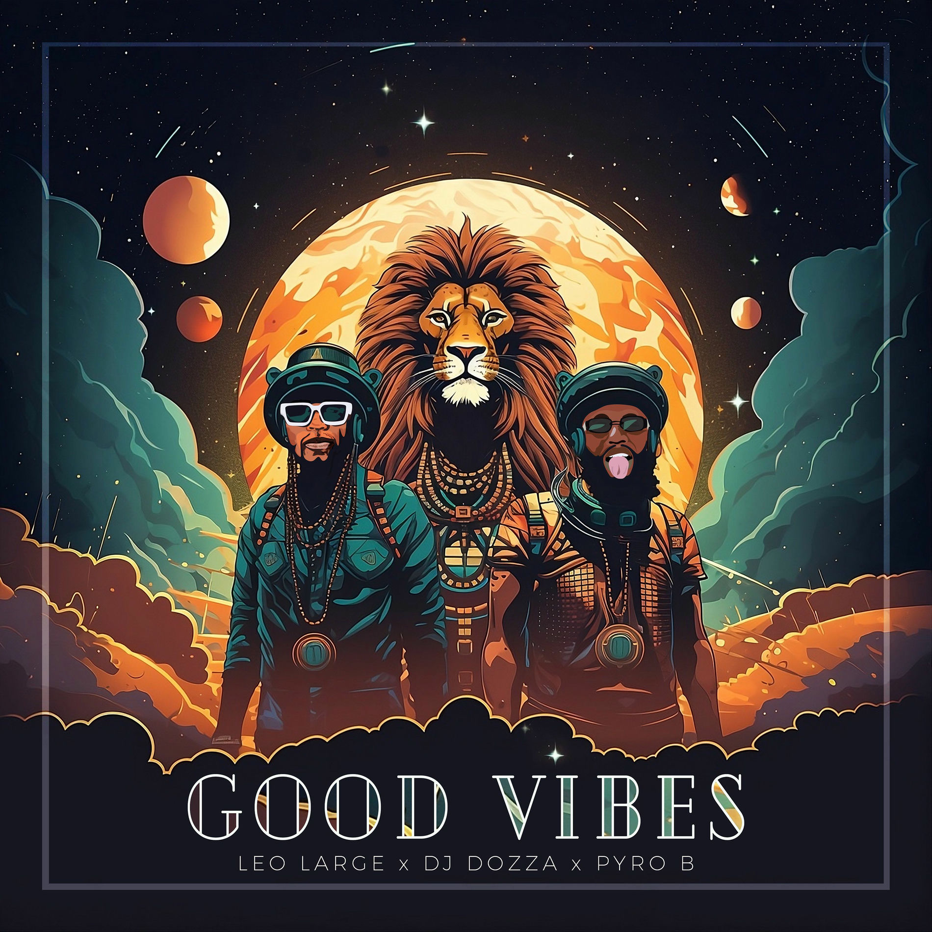 Album cover of Good Vibes (feat. DJ Dozza, Pyro B.)