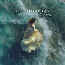 Cover of Celestial Ocean of Love: Spiritual Meditation with Angelic Choir, Ocean & Rain Sounds for Relaxation, Inner Reflection, Sleep