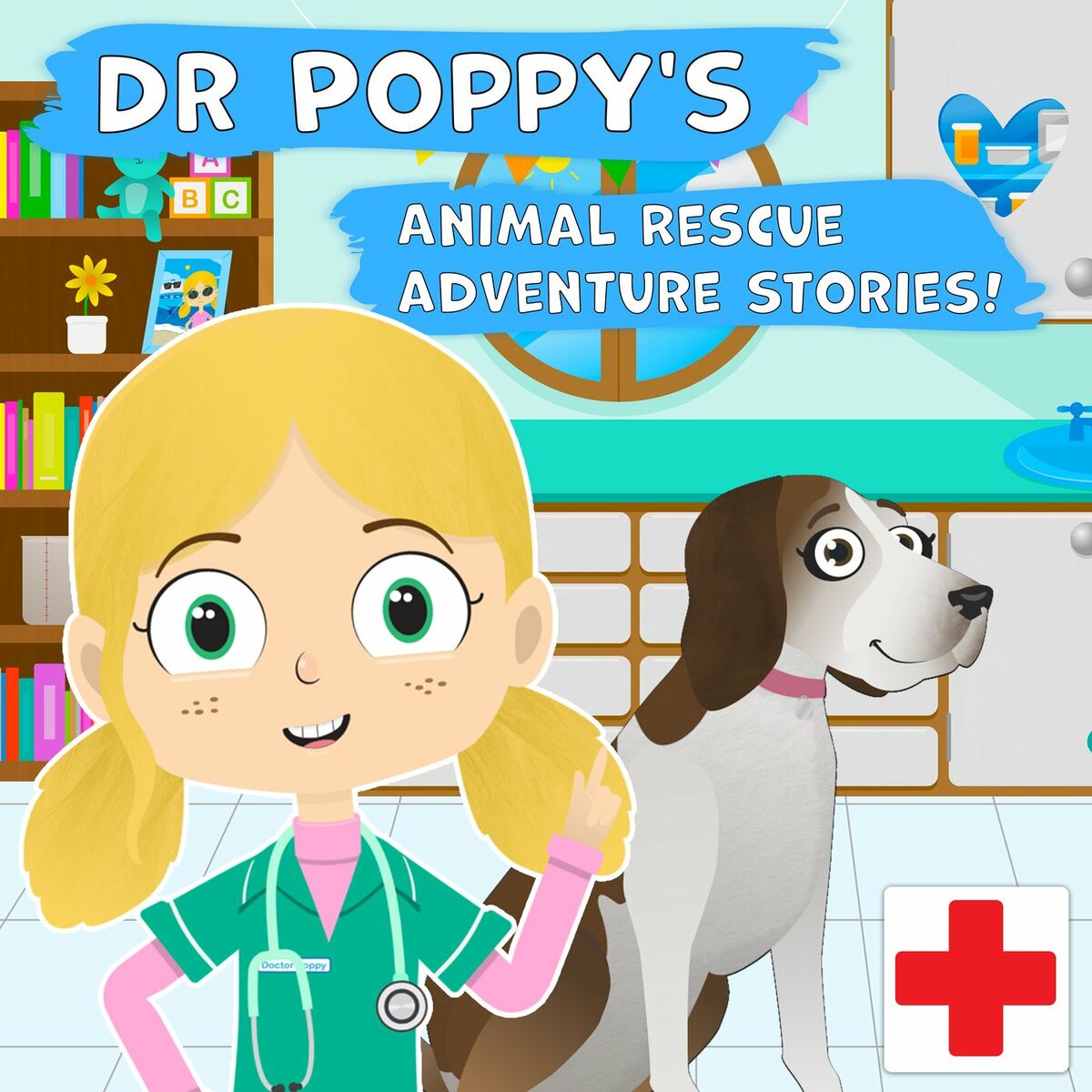 Album cover of Dr Poppy's Animal Rescue Adventure Stories!