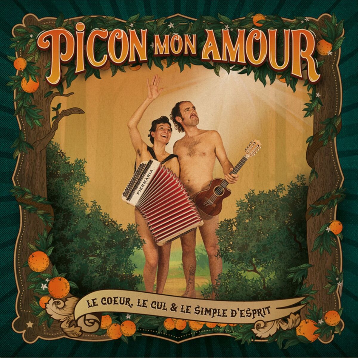 Album cover of Le cœur, le cul et le simple d'esprit