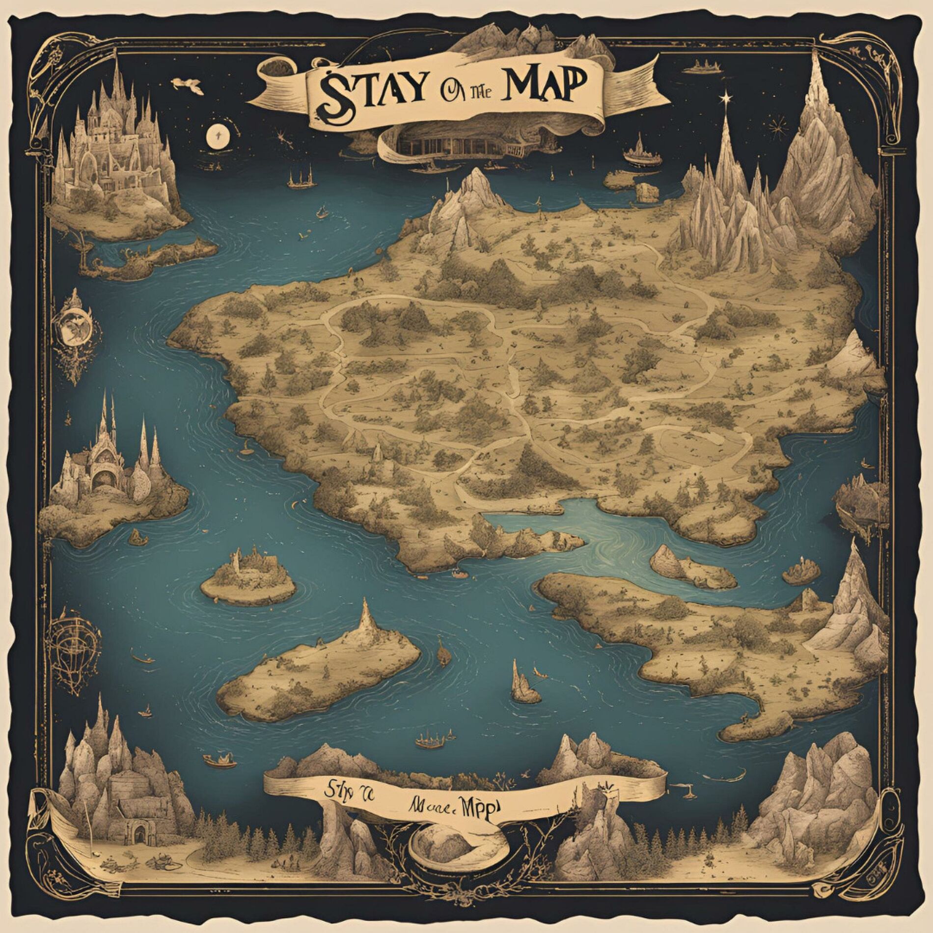 Album cover of Stay On The Map (feat. Swavey J, Slim B & Vi)