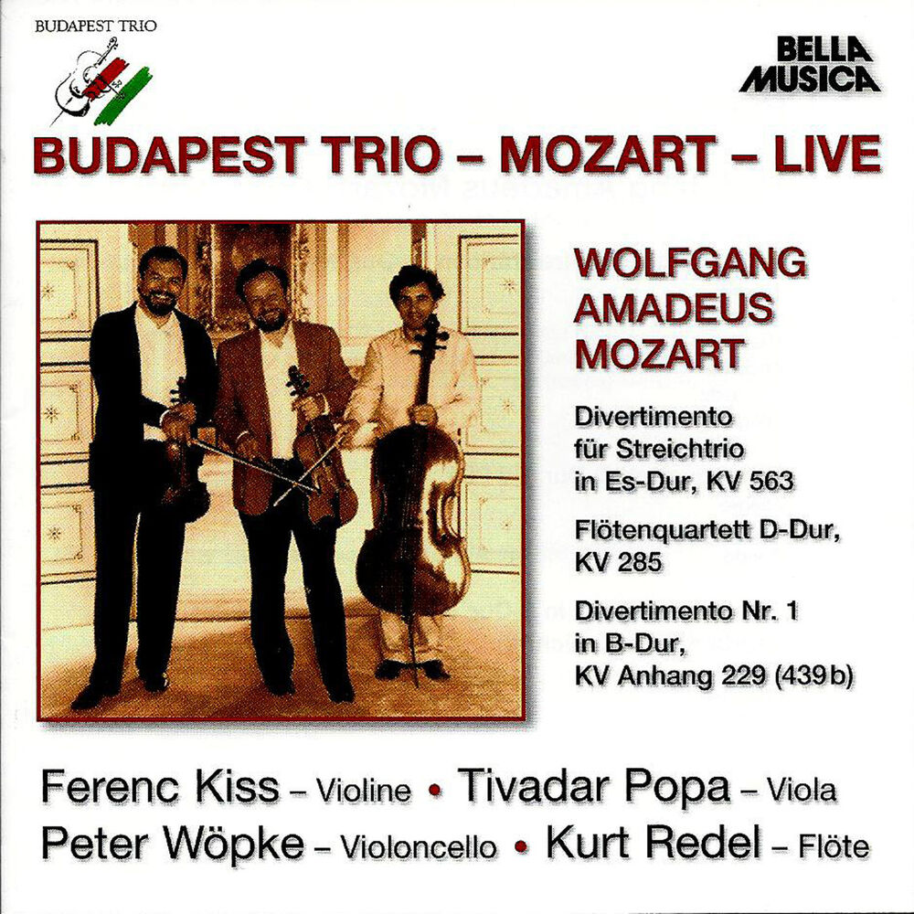 Picture of Budapest Trio - Mozart (Live)