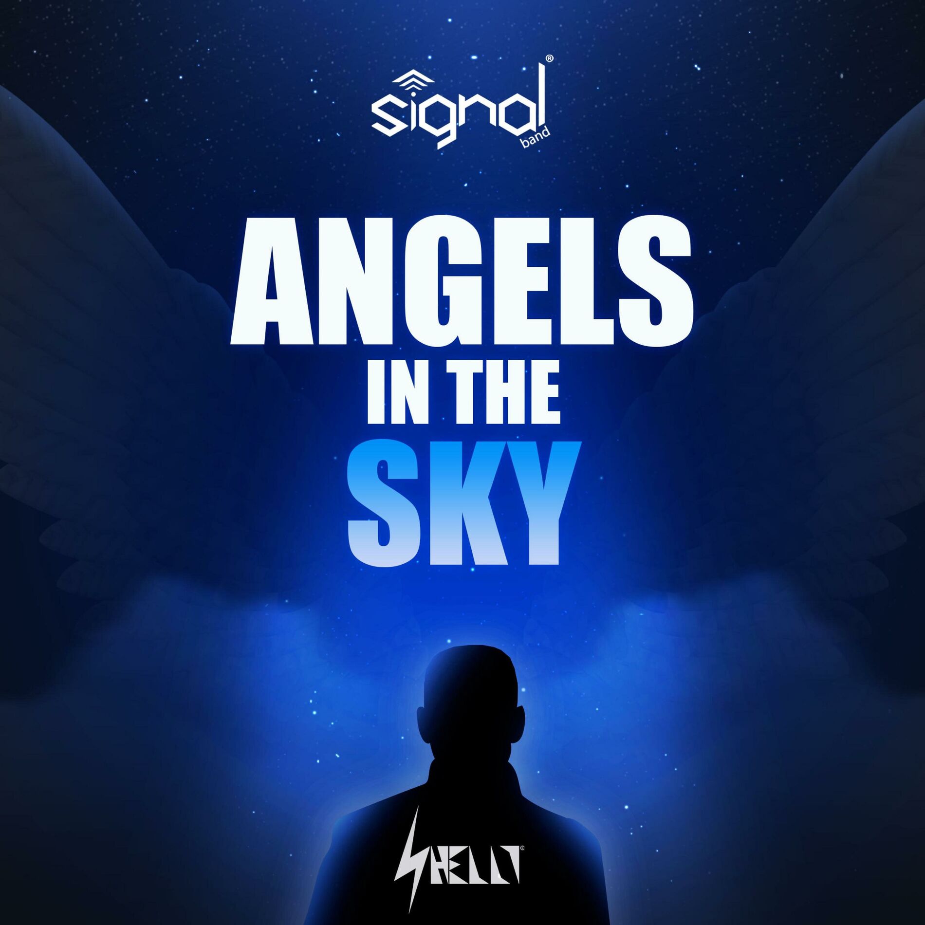 Album cover of Angels in the Sky (feat. Signal Band)