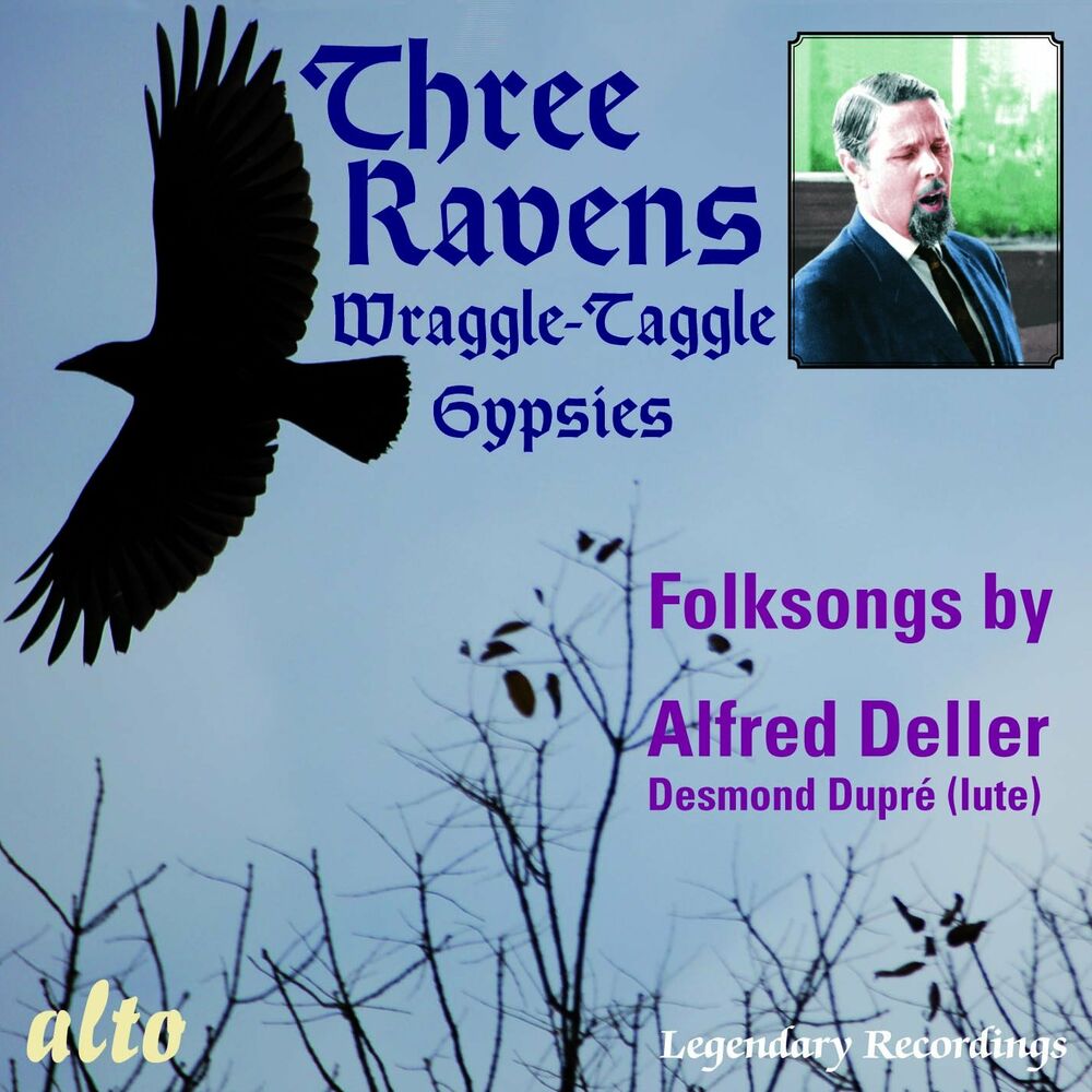 Picture of Folksongs by Alfred Deller: The Three Ravens; The Wraggle-Taggle Gypsies