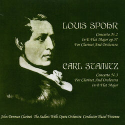 Cover of Louis Spohr: Concerto No. 2 in E-Flat Major Op. 57 - Carl Stamitz: Concerto No. 3 in B-Flat Major