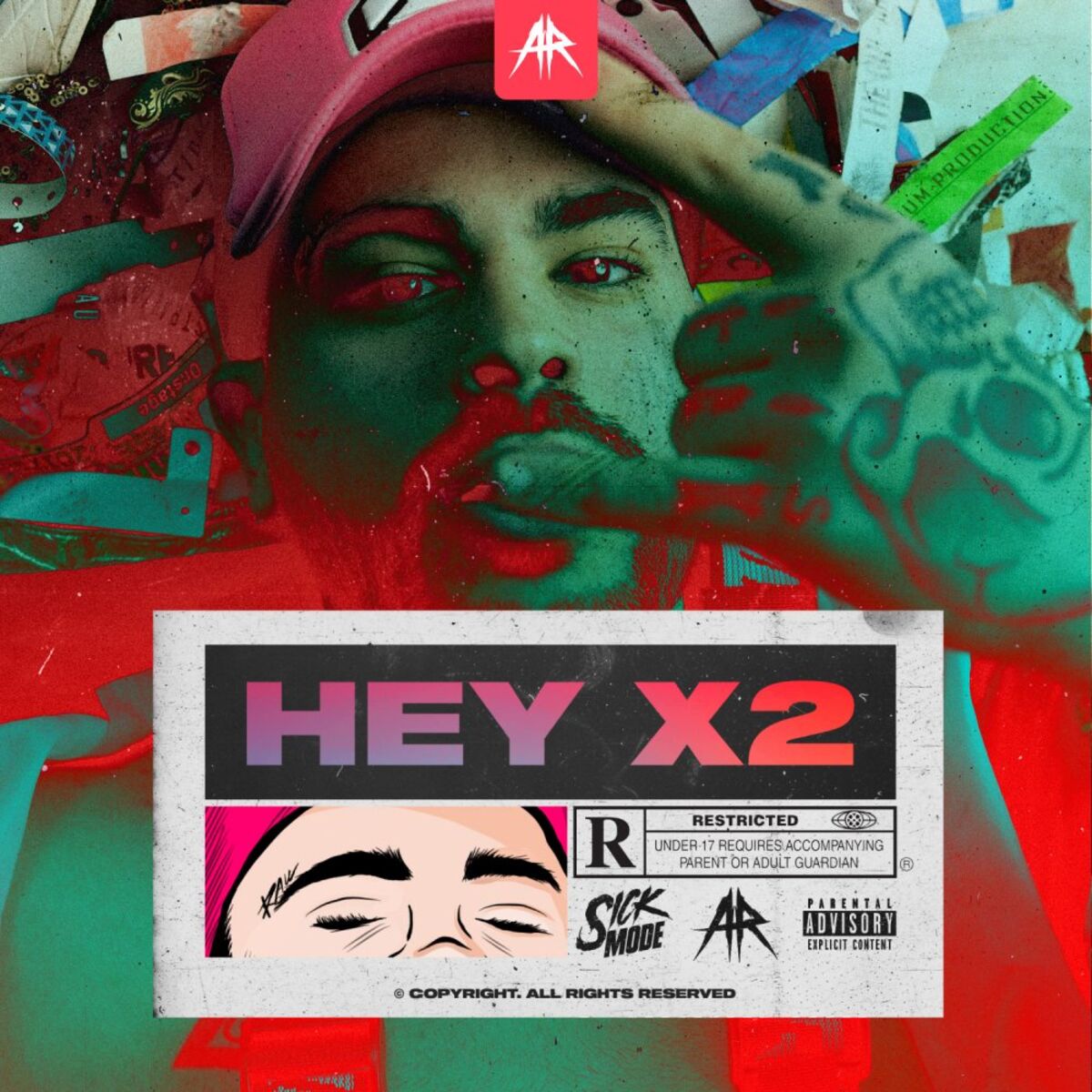 Album cover of HEY X2