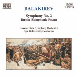 Cover of Balakirev: Symphony No. 2 / Russia