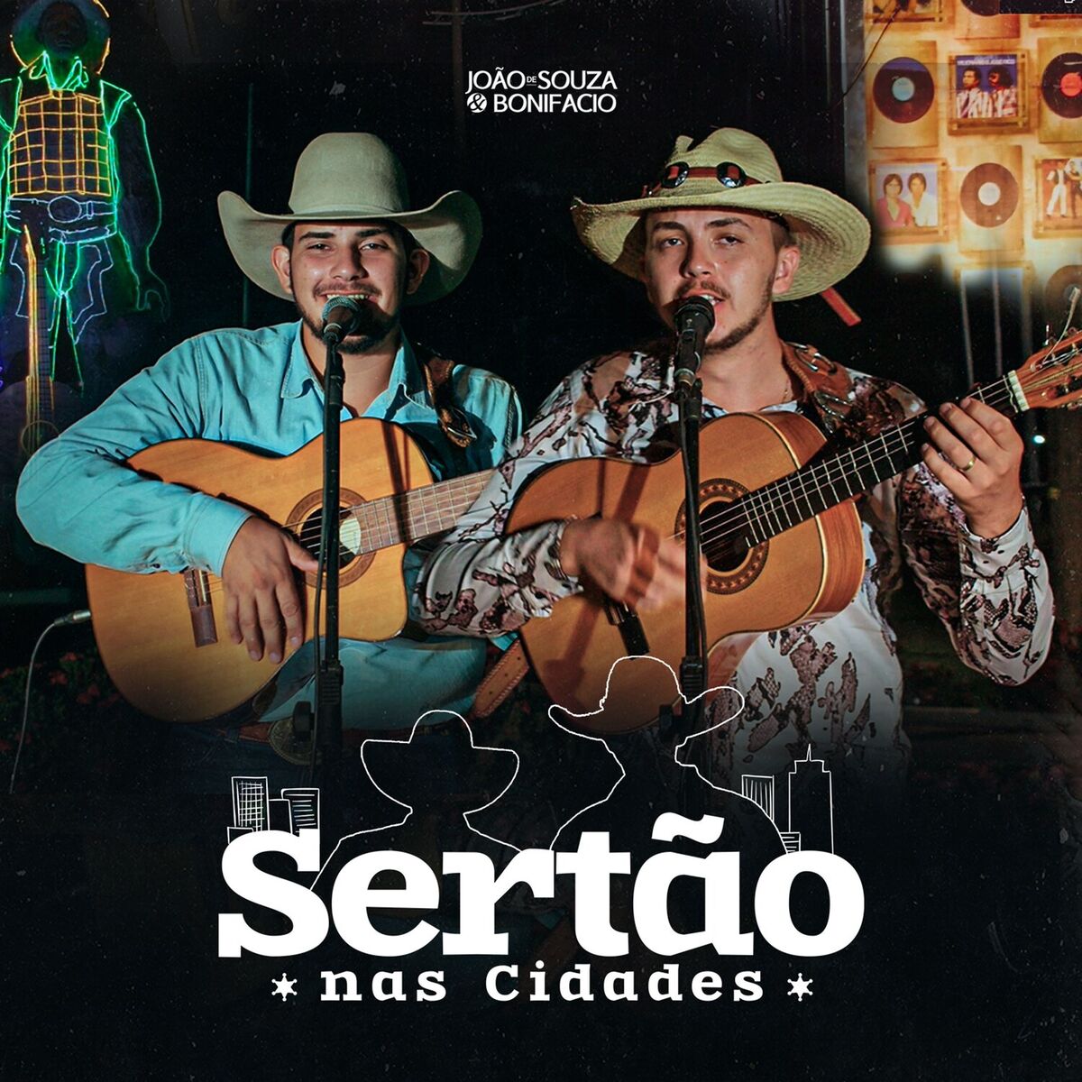 Album cover of João De Souza & Bonifácio - Sertão Nas Cidades (Ao Vivo)