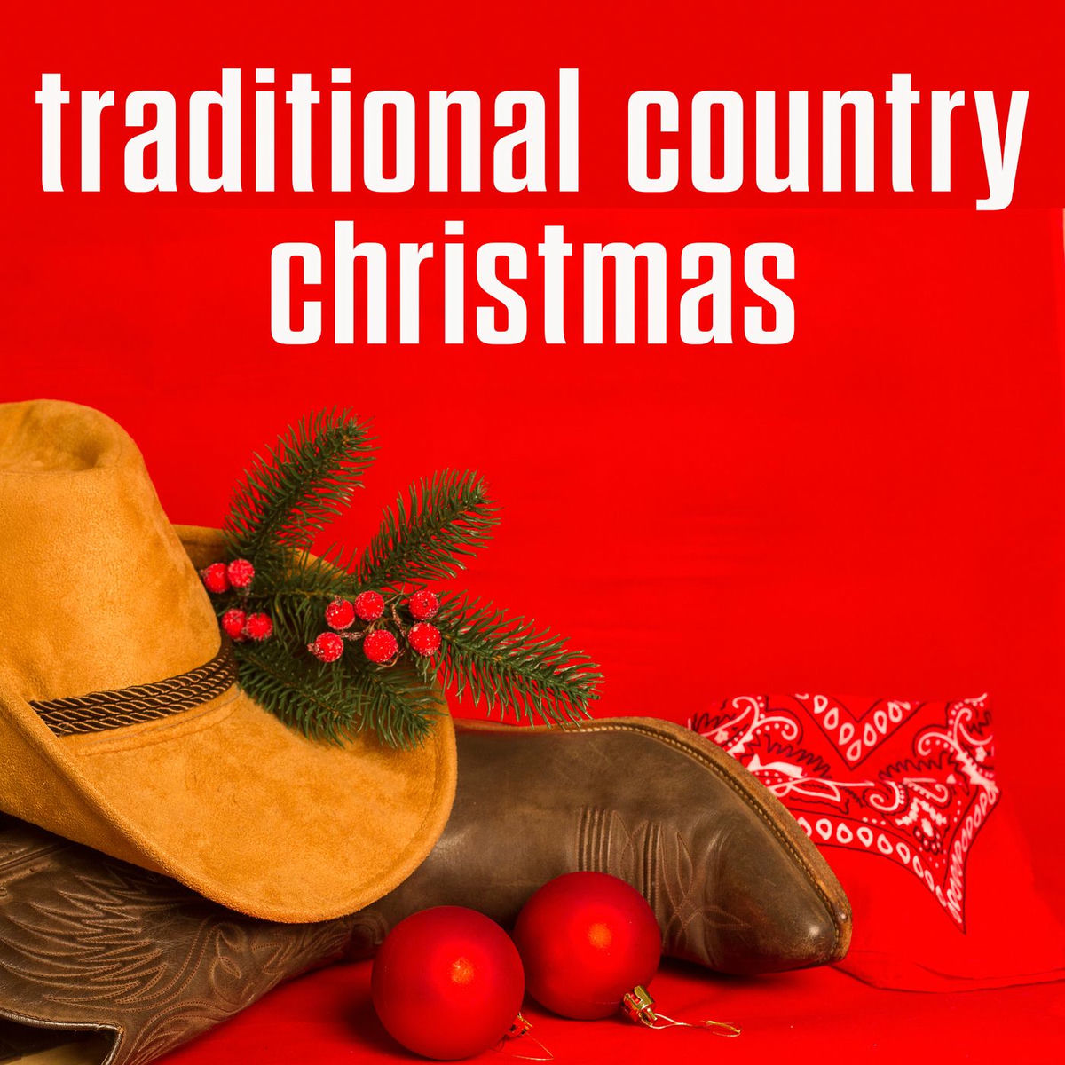 Album cover of traditional country christmas