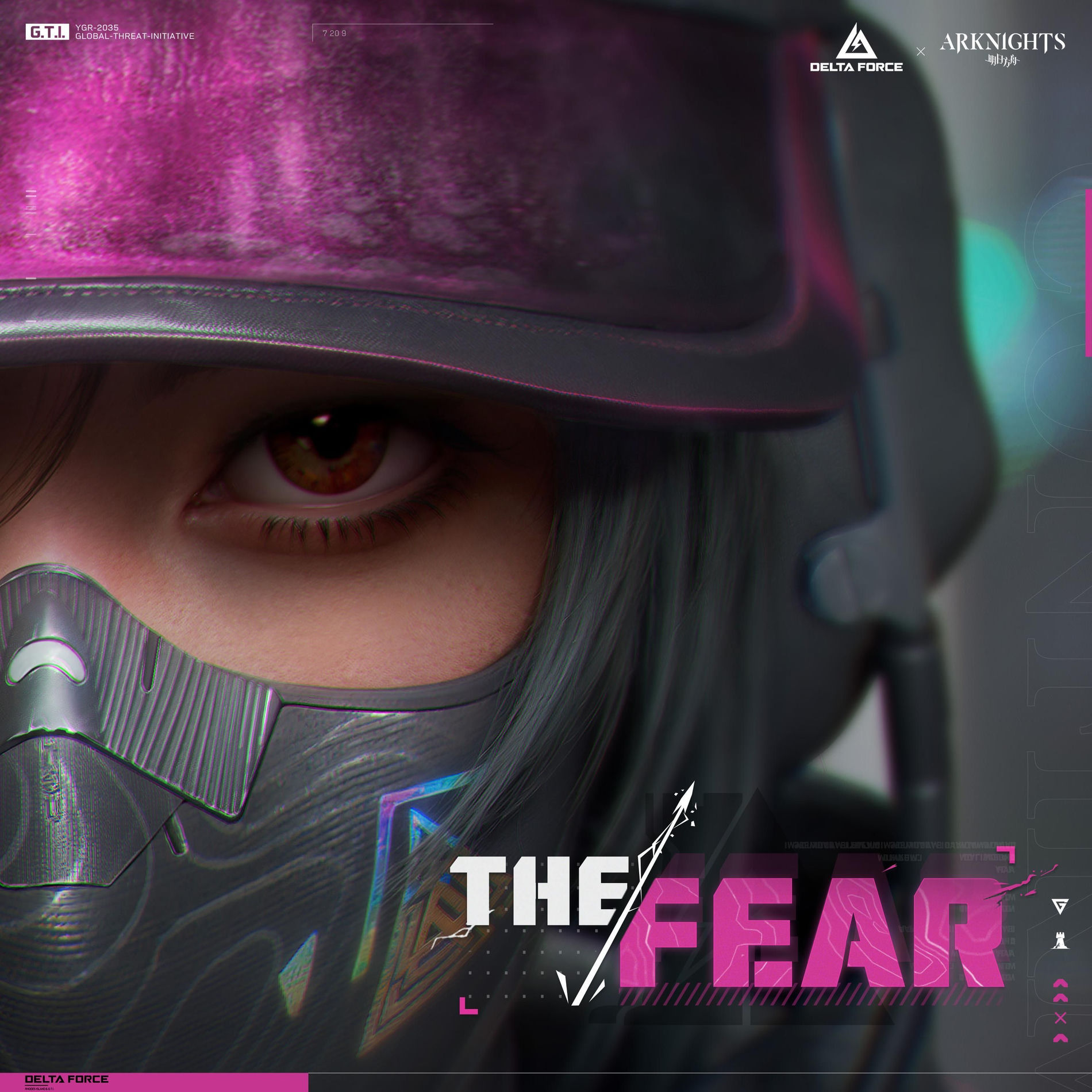 Album cover of THE FEAR (feat. Charlotte Churchman) (Delta Force x Arknights)