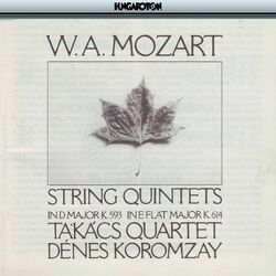 Cover of Mozart: String Quintets Nos. 5 & 6