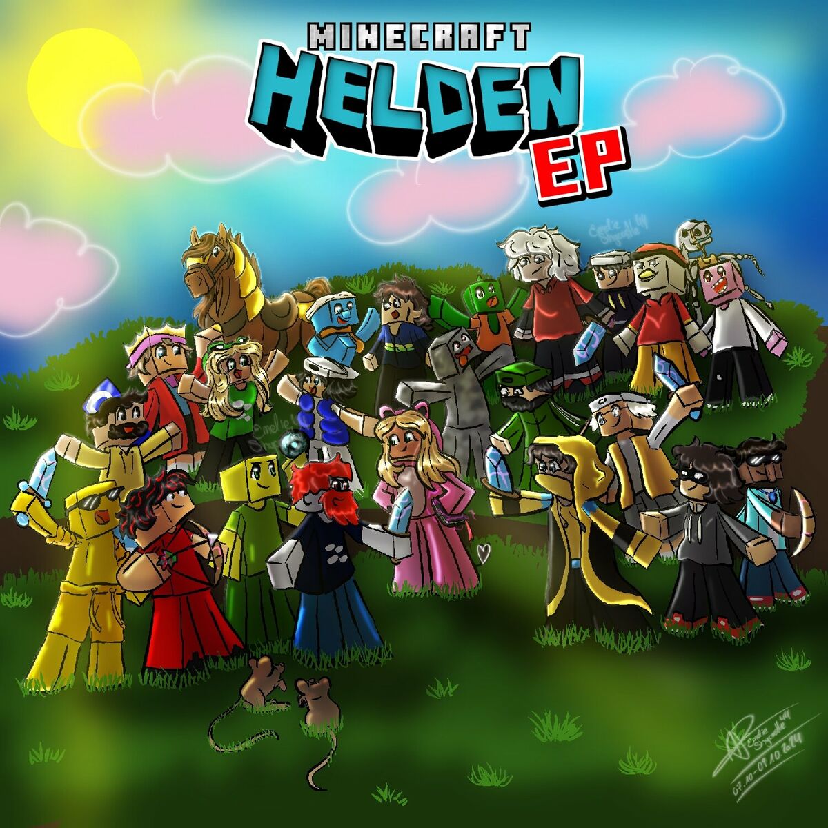 Album cover of Minecraft Helden EP