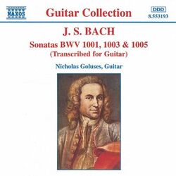 Cover of Bach, J.S.: Sonatas, Bwv 1001, 1003 and 1005