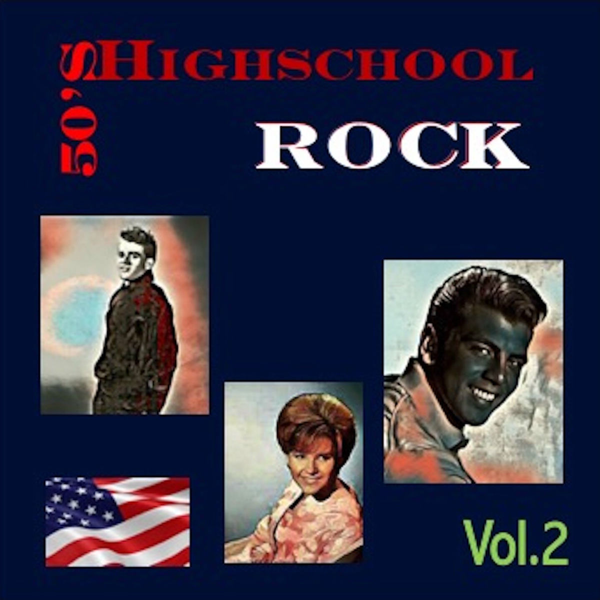 Album cover of 50's Highschool Rock, Vol. 2