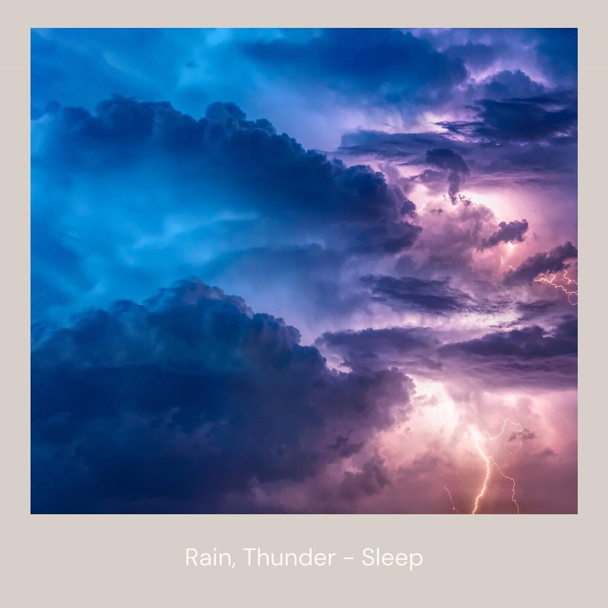 Album cover of Rain, Thunder - Sleep