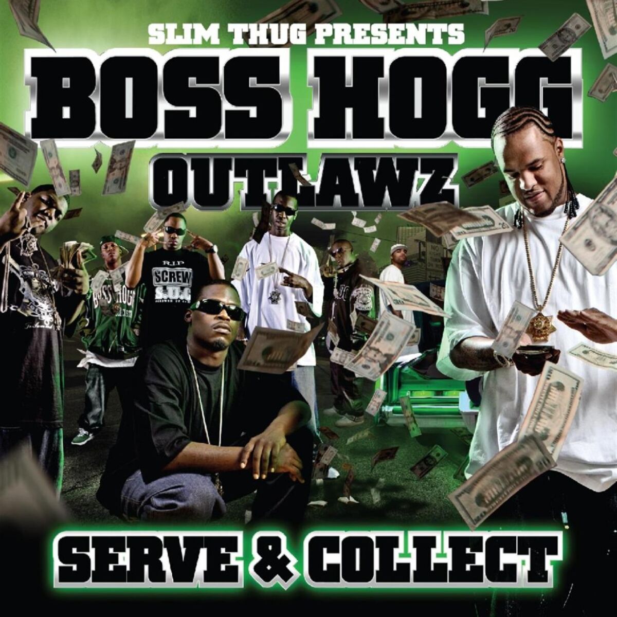 Album cover of Serve & Collect (Slim Thug Presents Boss Hogg Outlawz)