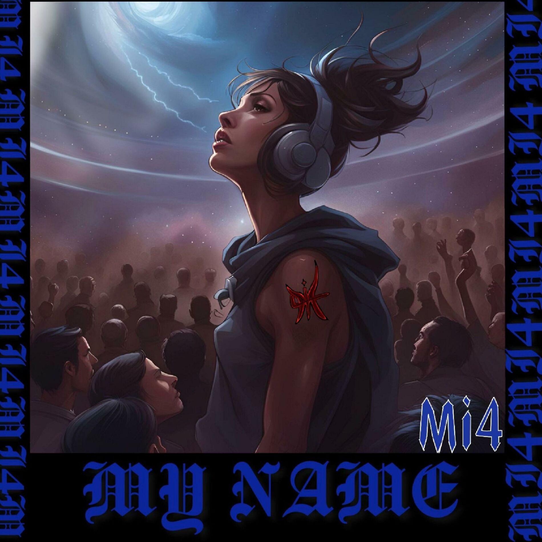 Album cover of MY NAME (feat. MAYBEMAV, 2flowJay, DETRIANTHONY & Coqui)