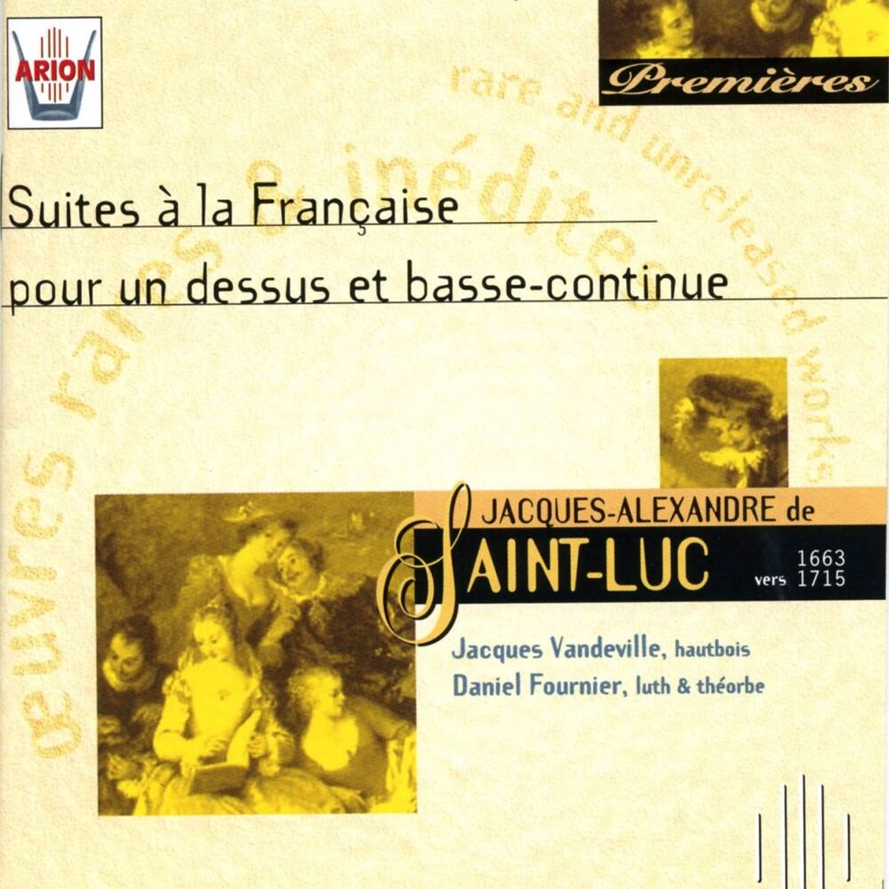 Picture of Saint-Luc : Suites à la française pour un dessus et basse-continue