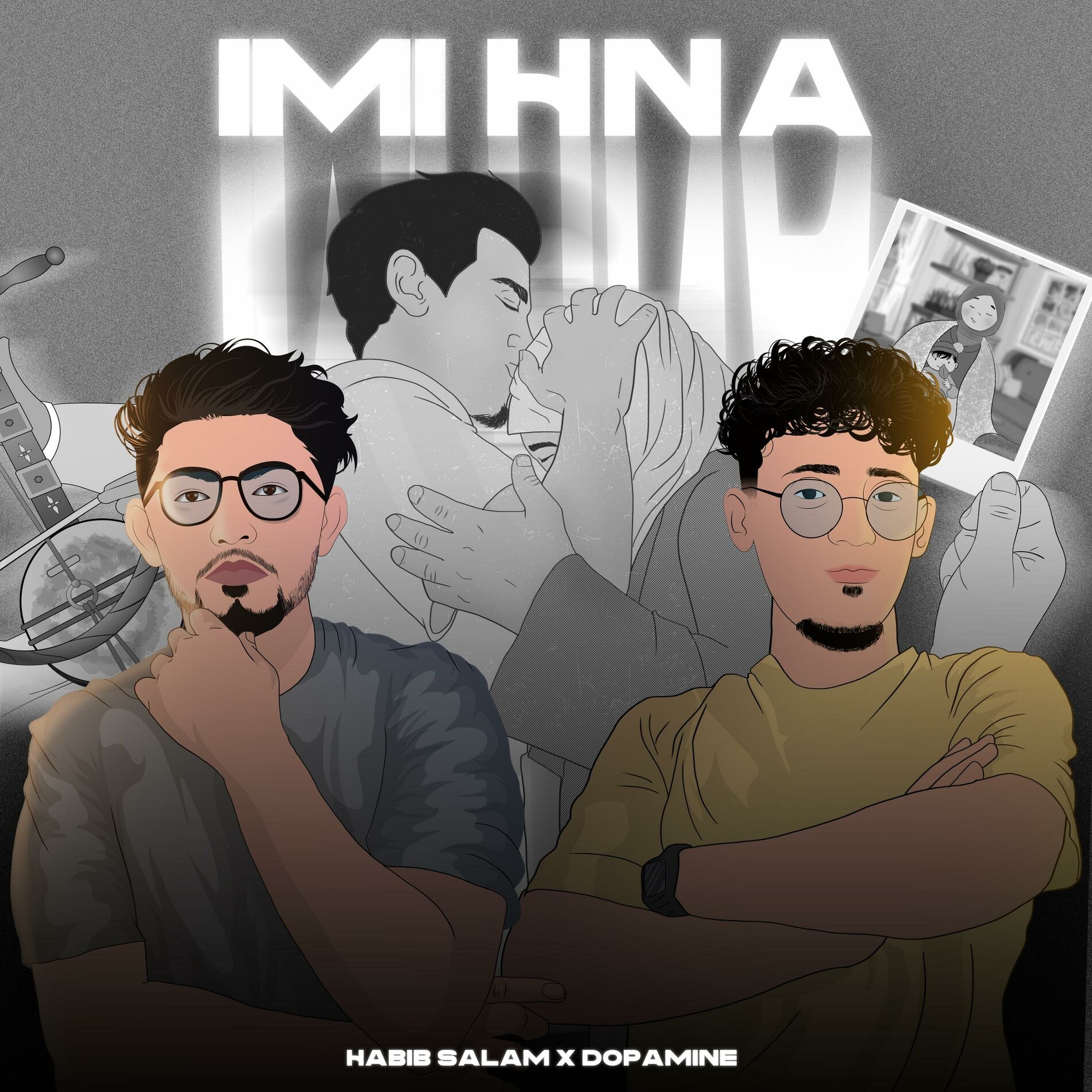 Album cover of IMI HNA (feat. Dopamine)