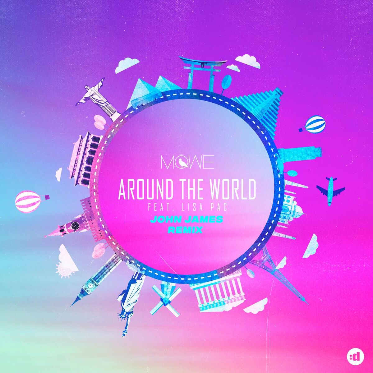 Album cover of Around the World (feat. Lisa Pac)
