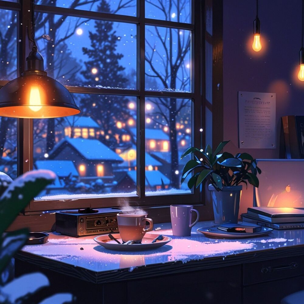 Picture of Lo-fi Snowflakes Relaxing Beats