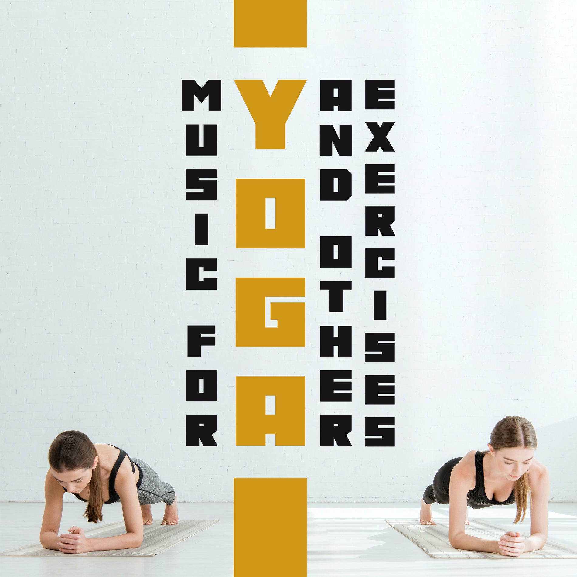Album cover of Music for Yoga and Other Exercises. Pleasant Songs and Relaxing Atmosphere