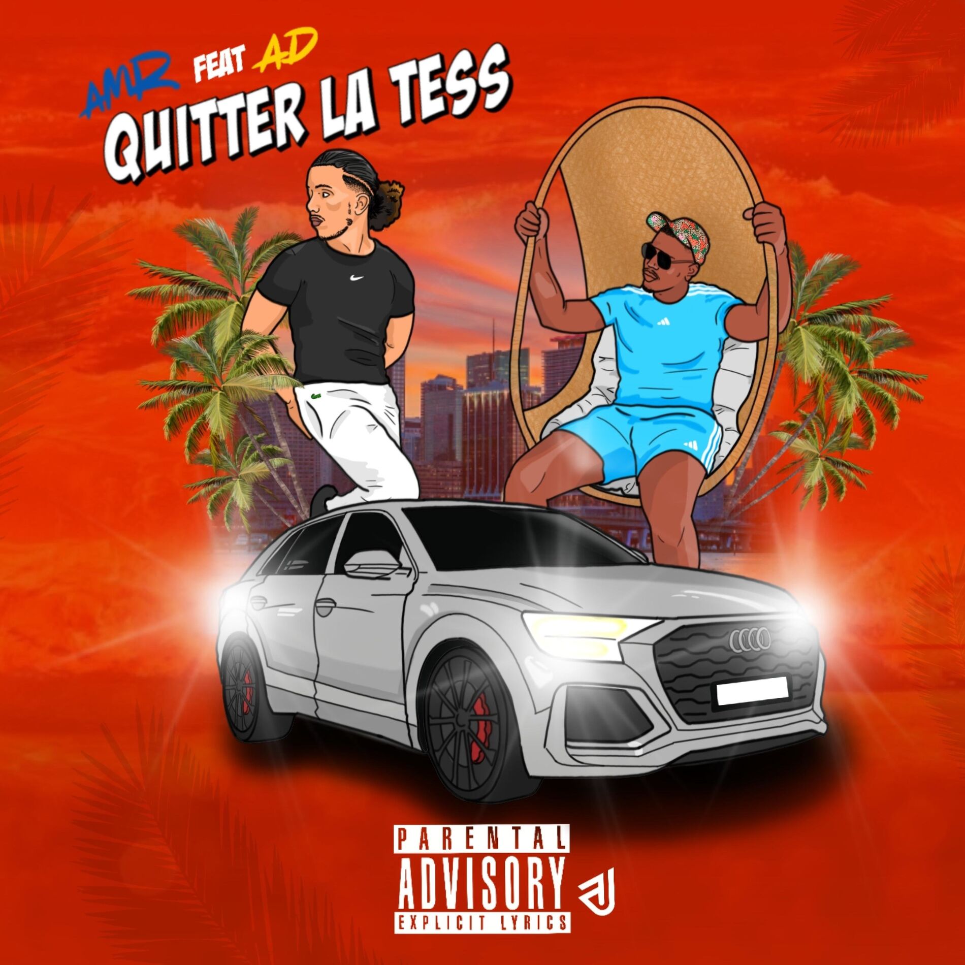 Album cover of QUITTER LA TESS (feat. AD La Grinta)