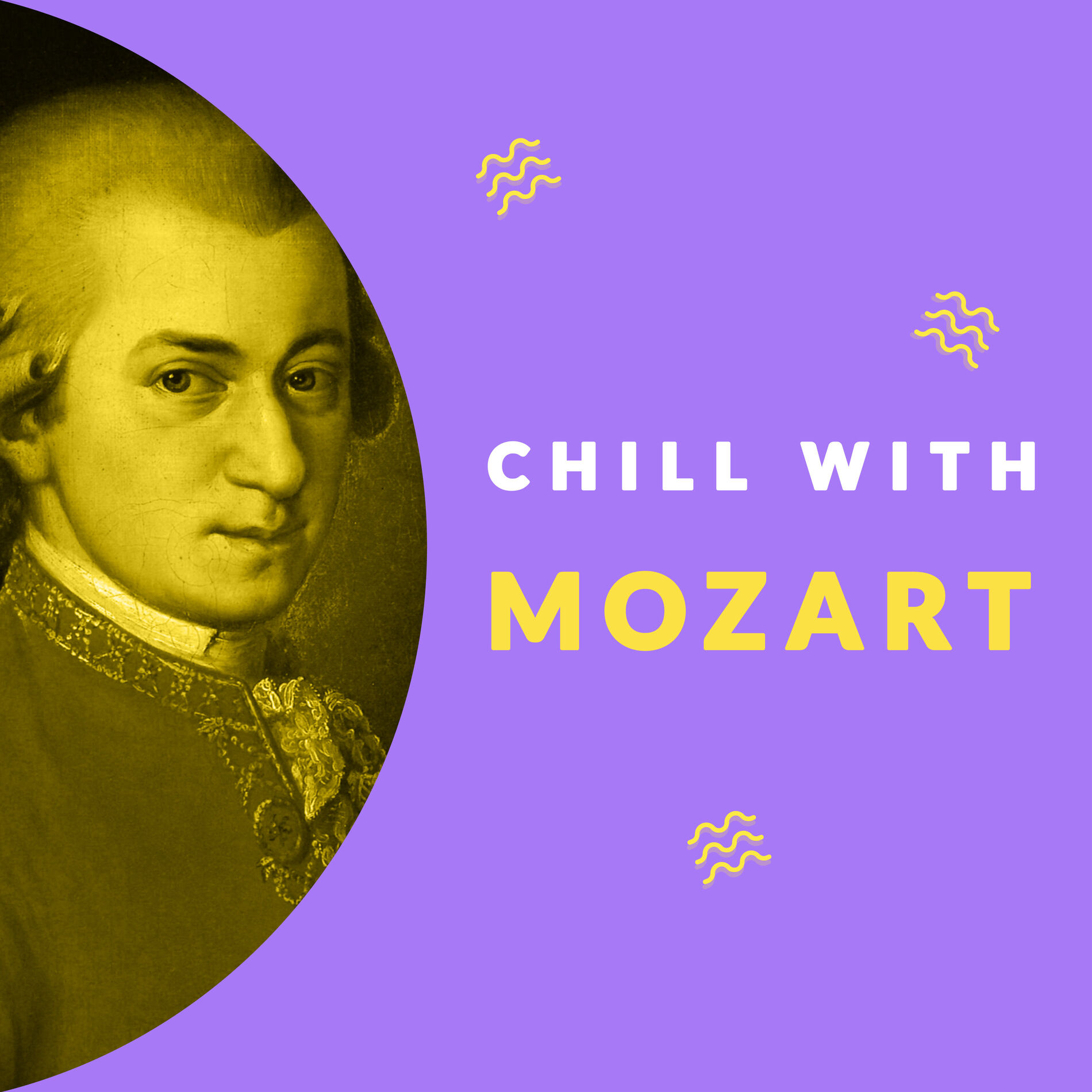 Album cover of Chill with Mozart (Enjoy the coolest melodies of Wolfgang Amadeus Mozart)