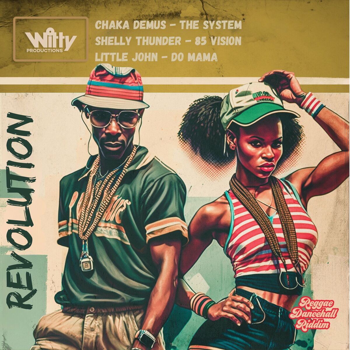 Album cover of Reggae Dancehall Riddim: Revolution