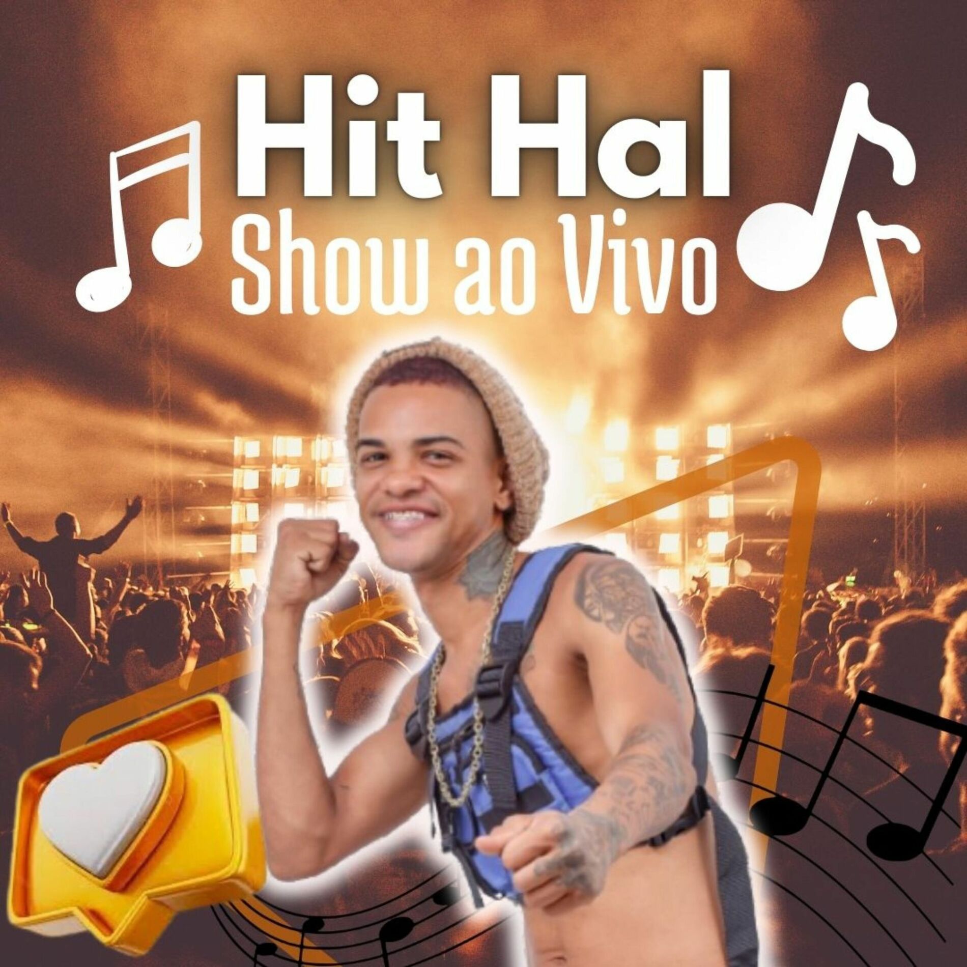 Album cover of Hit Hal Show Ao Vivo: Faz o Pix / Vai Rabetão / Tava no Paredão / Quando Vê Meu Fuzil Ela Pisca / Passinho do Romano / Socavucada 