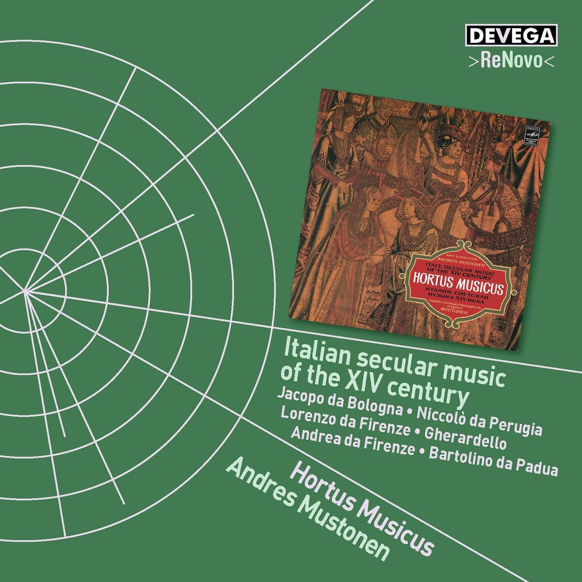 Album cover of Italian secular music of the XIV century
