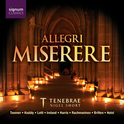 Cover of Allegri Miserere