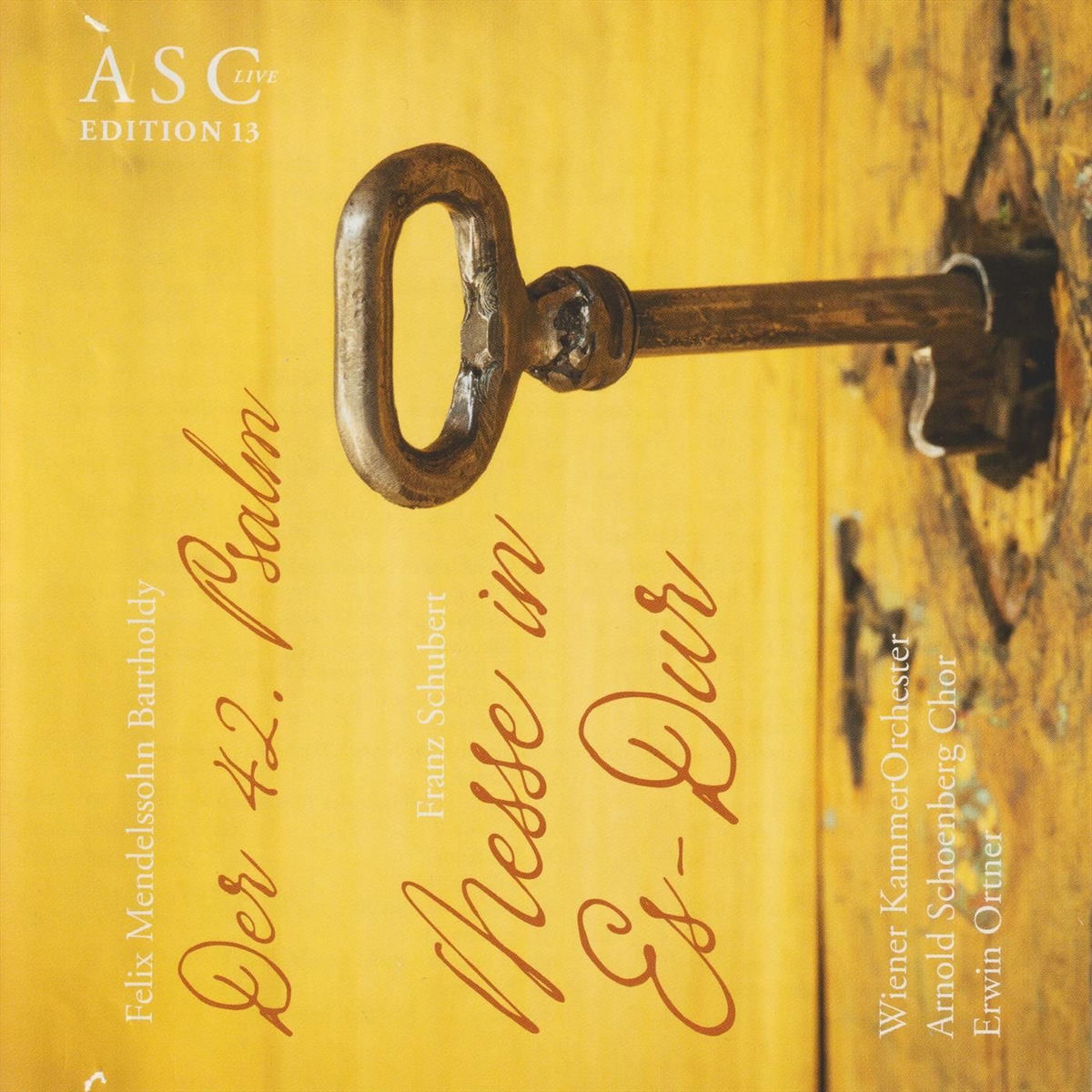 Album cover of Felix Mendelssohn: Der 42. Psalm, Op. 42 - Schubert: Messe in E-Flat Major, D. 950 (Live)
