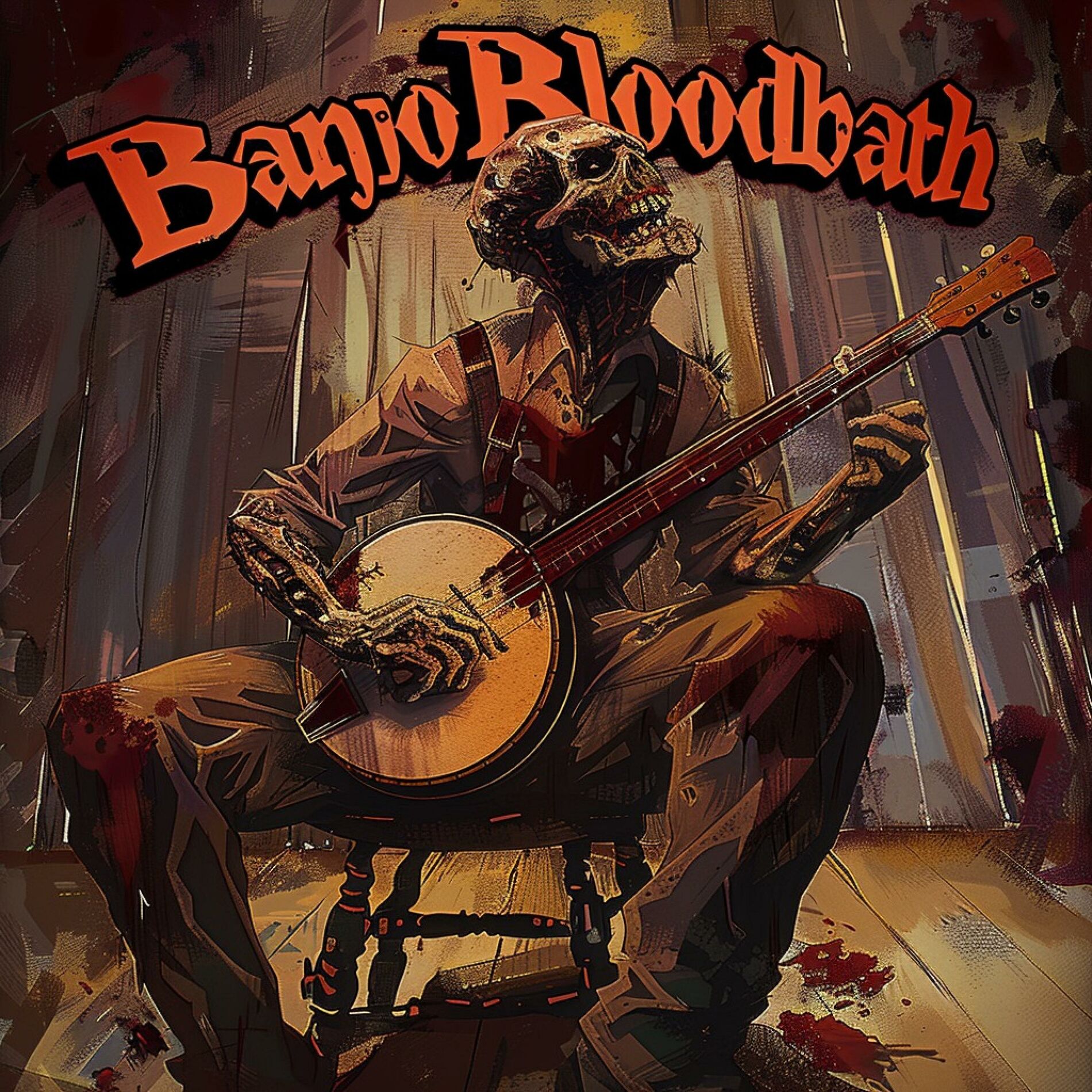 Album cover of Banjo Bloodbath (Appalachian Bluegrass Death Metal)