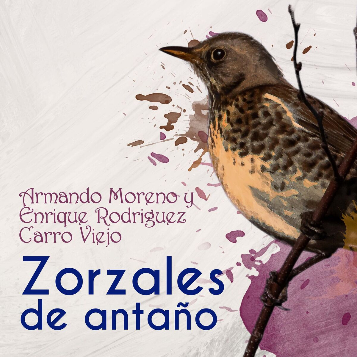 Album cover of Zorzales de Antaño - Armando Moreno y Enrique Rodriguez - Carro Viejo