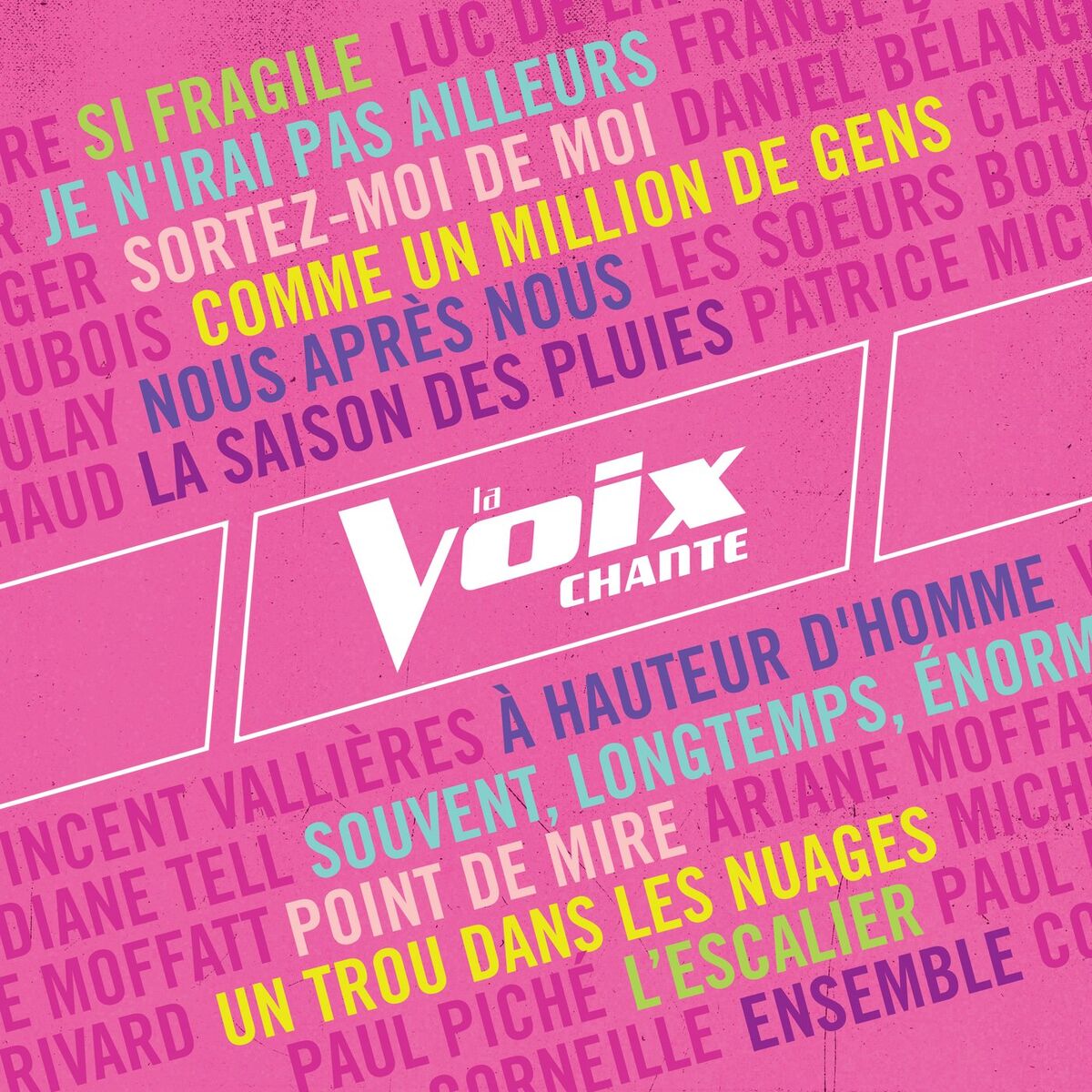 Album cover of La Voix chante