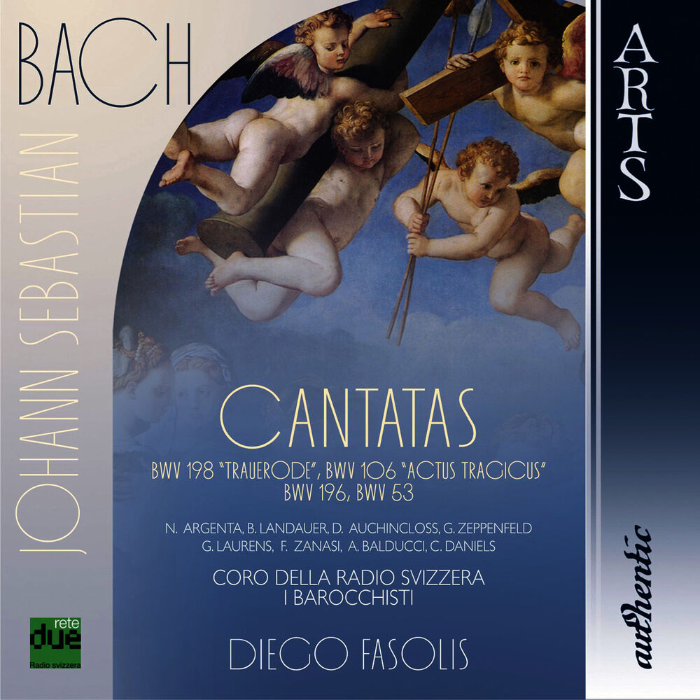 Picture of Bach: Cantatas BWV 198 "Trauerode", BWV 106 "Actus Tragicus", BWV 196 "Der Herr denket an uns", BWV 53 "Schlage doch, gewünschte S