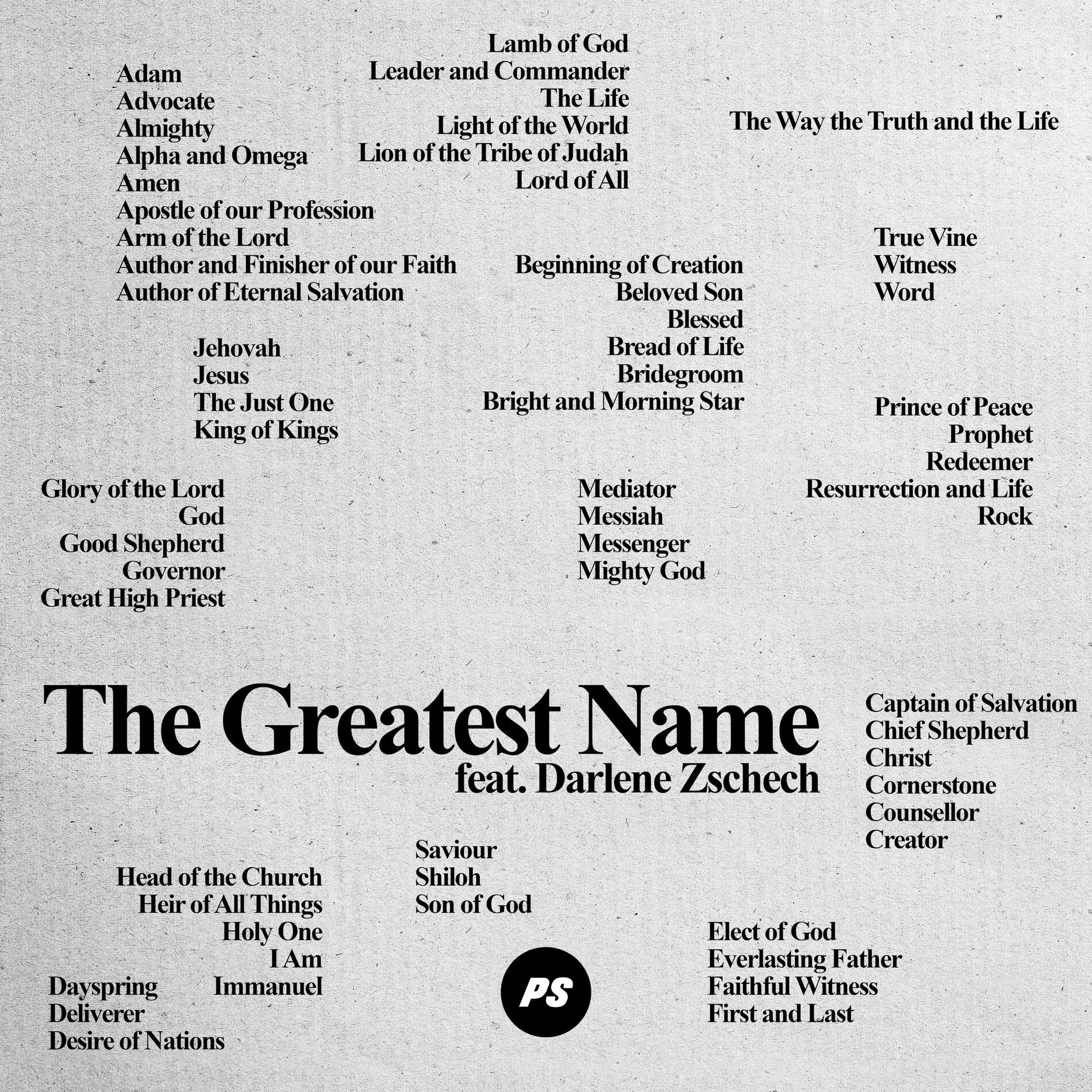 Album cover of The Greatest Name